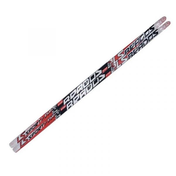 Беговые лыжи STC Brados LS Sport 3D STEP, черный/красный, 160 см