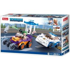 Конструктор Sluban Полиция. Преследование преступника на джипе (M38-B0825) 264 деталей
