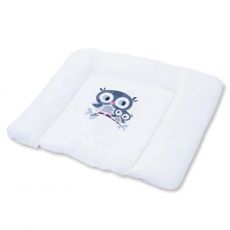 Пеленальный матрас Berber Dino Mat XL 80 Owl Совы 70х80 см серый